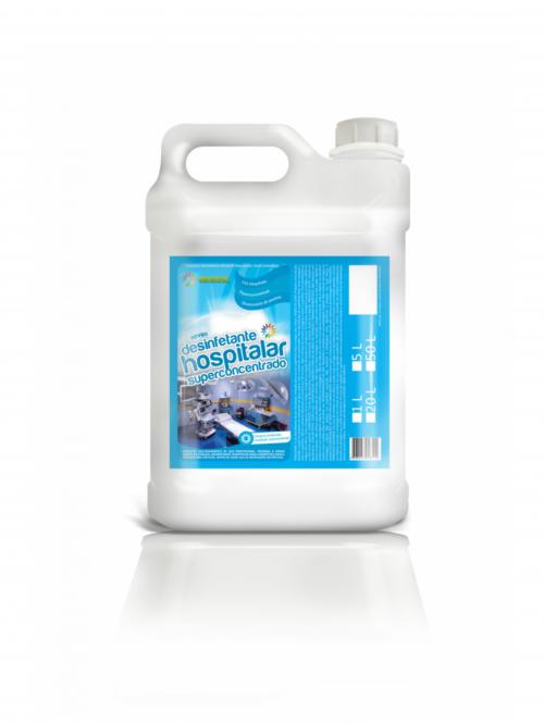 DESINFETANTE HOSPITALAR SUPER CONCENTRADO 5L - SEVENGEL